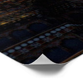 Buddhist Dzong Roof Poster (Hoek)