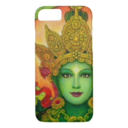 Buddhist Goddess Green Tara iPhone 7 hoesje (Achterkant)