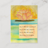 Buddhist Metta Prayer. Enclosure Card Informatiekaartje (Voorkant)