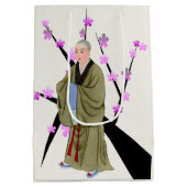Buddhist Monk Gift Bag Medium Cadeauzakje (Achterkant)