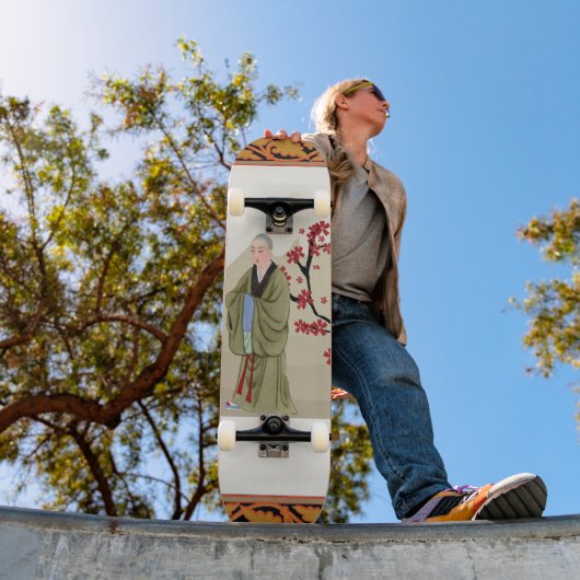Buddhist Monk Skateboard (Buiten 1)