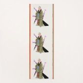 Buddhist Monk Yoga Mat (Voorkant)