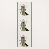 Buddhist Monk Yoga Mat (Achterkant)