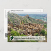 Buddhist Ruins of Takht-i-Bahi en Sahr-i-Bahlol P Briefkaart (Voorkant / Achterkant)