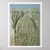 Buddhist stupa, Nagarjunakonda (kalksteen) Poster (Voorkant)