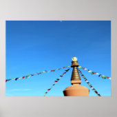 Buddhist Stupa Poster (Voorkant)