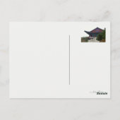 Buddhist Temple Daegu, Zuid-Korea Briefkaart (Achterkant)