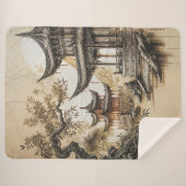 Buddhist Temple Sherpa Deken (Voorkant (horizontaal))