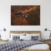 Buddhist Temple Wrapped Canvas (Insitu (Slaapkamer))