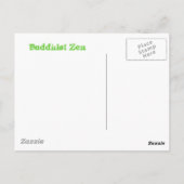 Buddhist Zen Briefkaart (Achterkant)