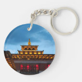 Buddhistisch Dzong Dak Sleutelhanger (Achterkant)