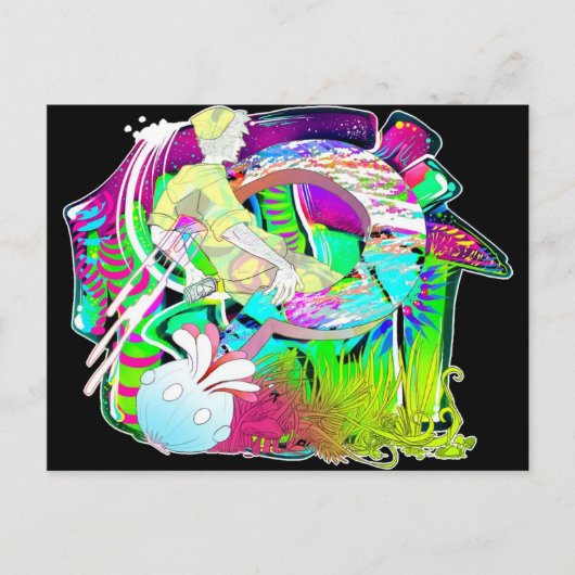 Budding Artist Briefkaart (Voorkant)