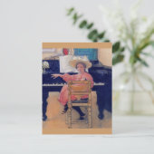 Budding Piano Diva Briefkaart (Staand voorkant)