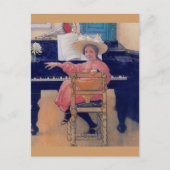 Budding Piano Diva Briefkaart (Voorkant)