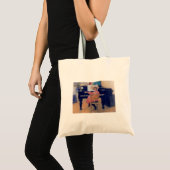 Budding Piano Diva Tote Bag (Voorkant (product))