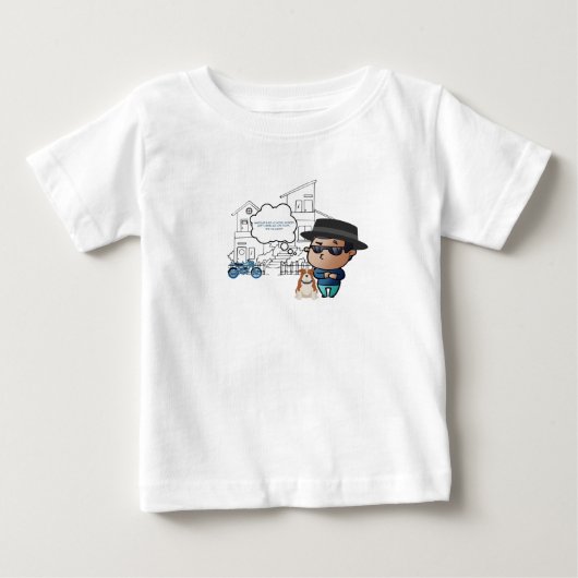 Buddy a boy and his dog T-Shirt (Voorkant)