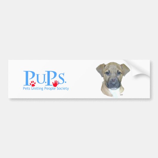 Buddy Blue Bumpersticker (Voorkant)