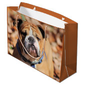 Buddy Bulldog Gift Bag Groot Cadeauzakje (Achterkant Gekanteld)