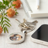 Buddy Bulldog Sleutelhanger (Zijkant)