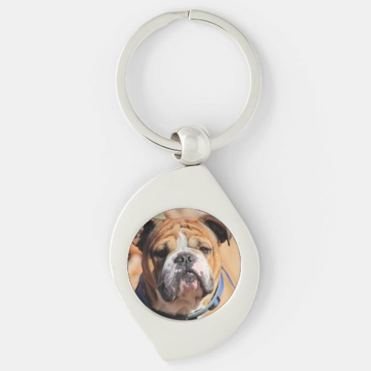Buddy Bulldog Sleutelhanger (Voorkant)