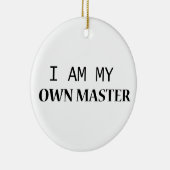 Buddy Ceramic Ornament – Minimalistische zwarte te (Rechts)