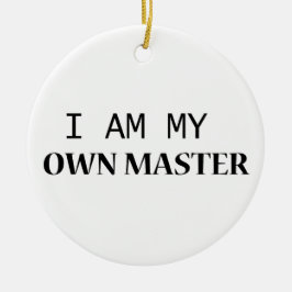 Buddy Ceramic Ornament – Minimalistische zwarte te