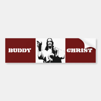 Buddy Christus Bumpersticker