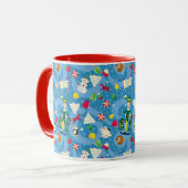Buddy de Elf Cartoon Patroon Mok (Voorkant links)