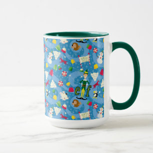 Buddy de Elf Cartoon Patroon Mok