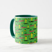 Buddy de Elf | Elf Cultuur Patroon Mok (Voorkant links)