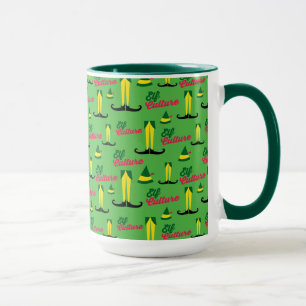 Buddy de Elf Elf Cultuur Patroon Mok