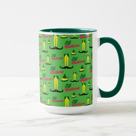 Buddy de Elf | Elf Cultuur Patroon Mok (Rechts)