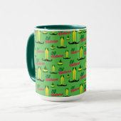 Buddy de Elf | Elf Cultuur Patroon Mok (Voorkant links)