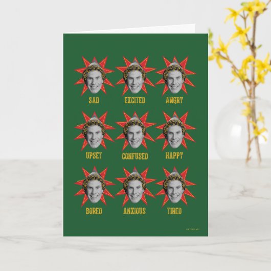 Buddy de Elf | Emoties Kaart (Gele Bloem)