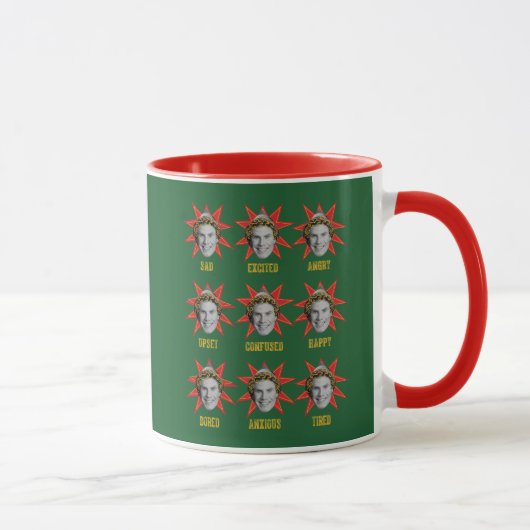 Buddy de Elf | Emoties Mok (Rechts)