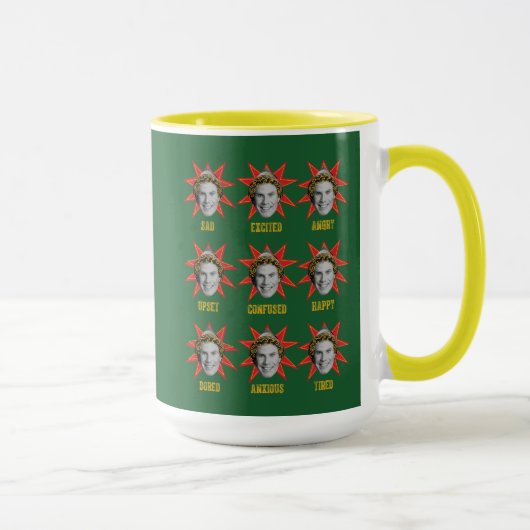 Buddy de Elf | Emoties Mok (Rechts)