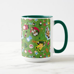 Buddy de Elf en Kerst Iconen Patroon Mok