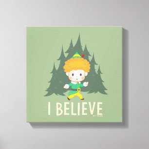 Buddy de Elf geloof ik Canvas Afdruk