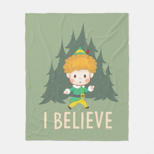 Buddy de Elf geloof ik Fleece Deken (Voorkant)