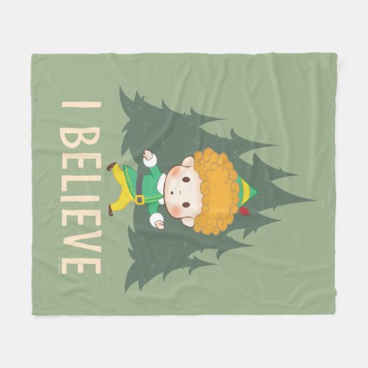 Buddy de Elf geloof ik Fleece Deken (Voorkant (Horizontaal))