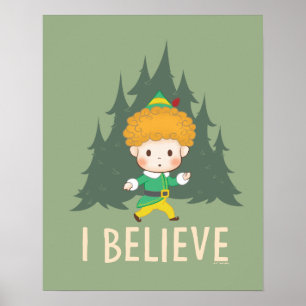 Buddy de Elf geloof ik Poster