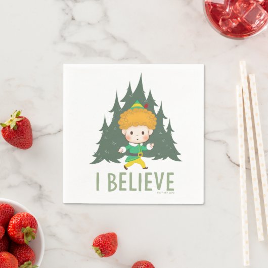 Buddy de Elf geloof ik Servet (Insitu)