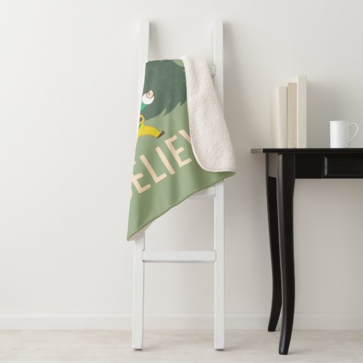 Buddy de Elf geloof ik Sherpa Deken (In situ)