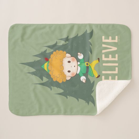 Buddy de Elf geloof ik Sherpa Deken (Voorkant (horizontaal))