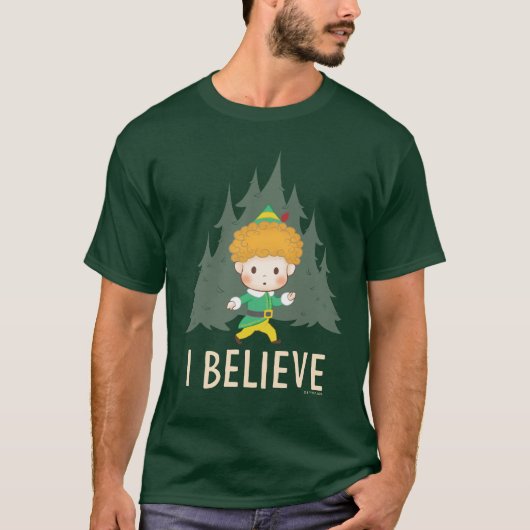 Buddy de Elf geloof ik T-shirt (Voorkant)