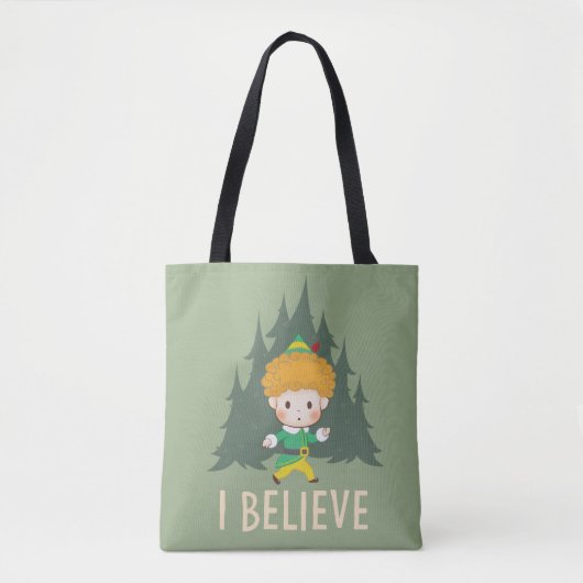 Buddy de Elf geloof ik Tote Bag (Voorkant)