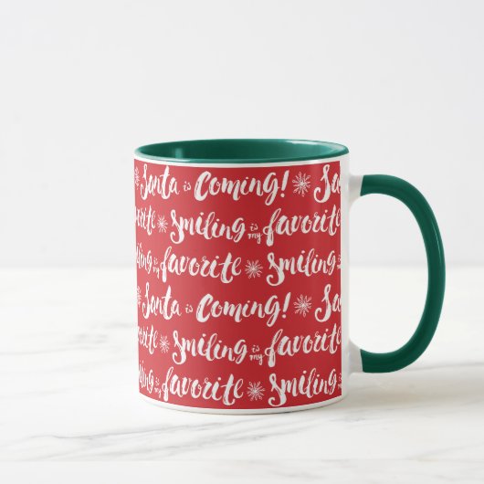Buddy de Elf | Glimlachen is mijn favoriete patroo Mok (Rechts)