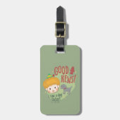 Buddy de Elf Goed nieuws! Vandaag een hond gezien! Bagagelabel (Voorkant verticaal)