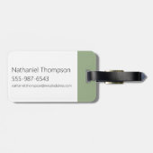 Buddy de Elf Goed nieuws! Vandaag een hond gezien! Bagagelabel (Achterkant horizontaal)