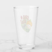 Buddy de Elf Goed nieuws! Vandaag een hond gezien! Glas (Achterkant)